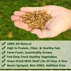 image:imageDried Mealworms  100 Natural NonGMO High Protein Bulk Insect Treat for Chicken Laying Hen Chick Wild Bird Bluebird Duck Goose Turkey Chickadee Titmice Wren Reptile Fish 2 lb11 Pound Pack of 1