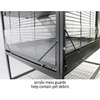 image:imageDurable AllMetal Mansion Cage for Chinchillas Rats Ferrets Degus 2Level320L x 220W x 385H