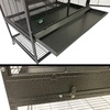 image:imageDurable AllMetal Mansion Cage for Chinchillas Rats Ferrets Degus 2Level320L x 220W x 385H