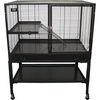 image:imageDurable AllMetal Mansion Cage for Chinchillas Rats Ferrets Degus 2Level320L x 220W x 385H