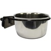 image:imageStainless Steel Cup wHolder  Durable Metal Mountable Food amp Water Dish  Sugar Gliders Hedgehogs Chinchillas Rats Ferrets Guinea Pigs Rabbits Squirrels Birds 5 oz SilverSilver