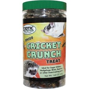 image:imageCricket Crunch 16 oz  All Natural Healthy High Protein Insect Treat  Chickens Birds Hedgehogs Bluebirds Reptiles Sugar Gliders Opossums Skunks Lizards Fish Turtles Amphibians 16 oz16 Ounce Pack of 1