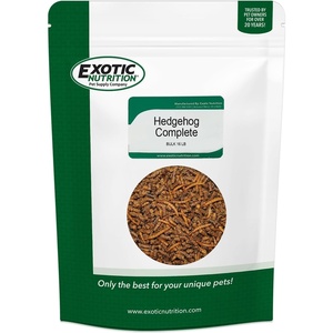 image:imageExotic Nutrition Hedgehog Complete 2 lb  Nutritionally Complete Natural Healthy High Protein Pellets amp Dried Mealworms  Food for Pet Hedgehogs16 Pound Pack of 1
