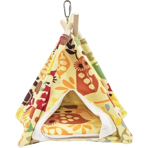 image:imageTeepee Tent  Small Animal Bed  Hamster Sugar Gliders Hedgehogs Guinea Pigs Gerbils Rats Degus amp More  HutDenHideoutIglooHideawayHouseHome