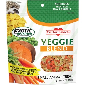 image:imageVeggie Blend  Healthy Natural Mixed Dried Vegetable Treat  Sweet Potatoes Carrots Peas  for Degus Chinchillas Sugar Gliders Hedgehogs Guinea Pigs amp Small Pets 8 Ounce Pack of 13 Ounce Pack of 1