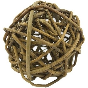 image:imageWillow Ball  Natural Safe Willow Branch Rattan Activity Chew Toy Cage Accessory  Rabbits Guinea Pigs Prairie Dogs Chinchillas Degus Rats Hedgehogs Squirrels Parrots amp Small Pets