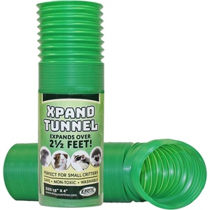image:imageXpand Tunnel  Durable Expandable Hideaway Play Tube  for Sugar Gliders Hedgehogs Rats Gerbils Hamsters Degus Small Guinea Pigs amp Similar Sized Pets